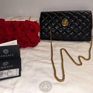 Beautiful Quilted Versace Purse